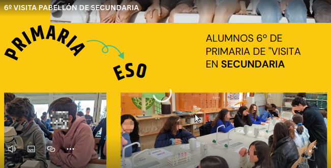 Los alumn@s de 6º de Primaria se pasan por Secundaria