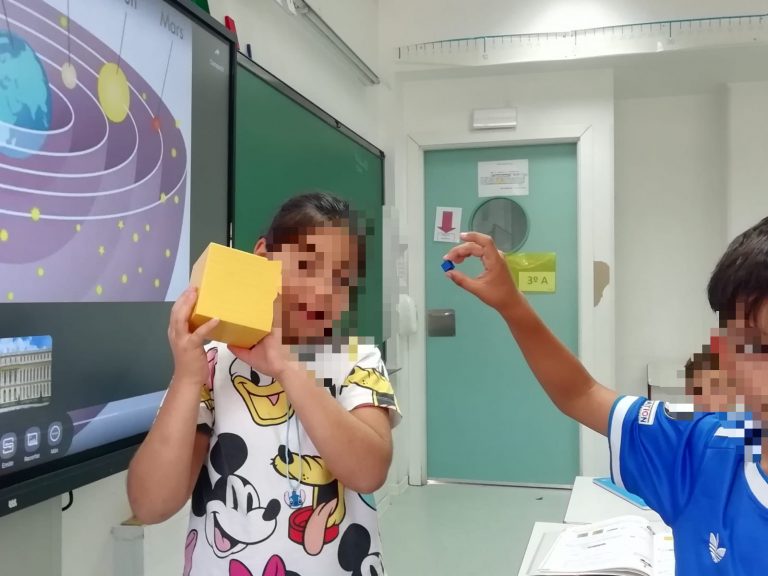 Teoría Heliocéntrica en 3º primaria