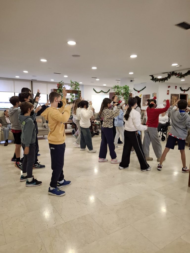 Visita residencia de ancianos 5º primaria