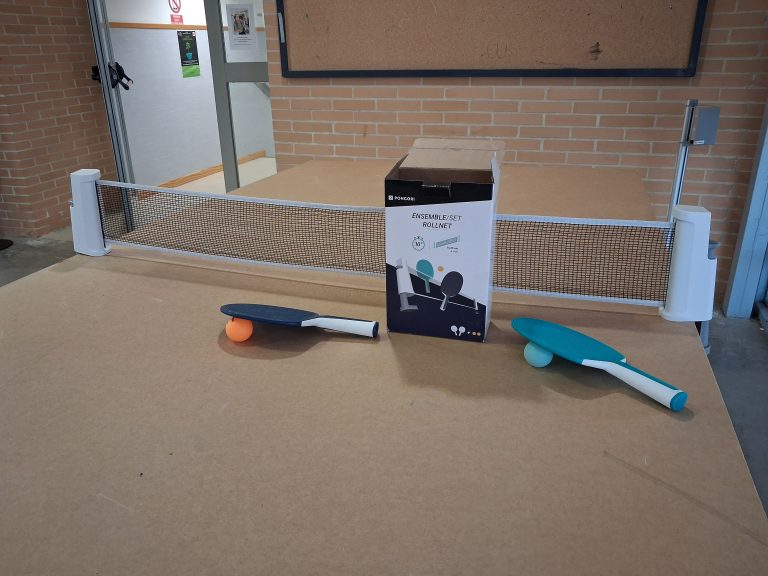 Ping-pong en el recreo