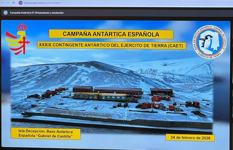 Conferencia con la Antártida
