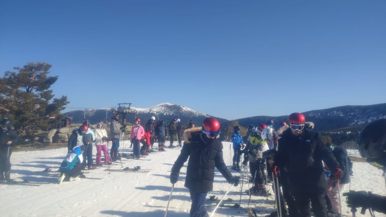 Día de Nieve en Secundaria