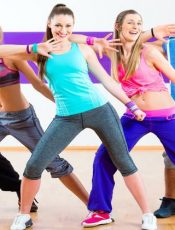 Clases de zumba con Adela.