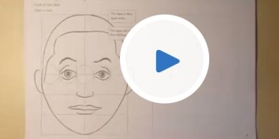 A little video: Drawing a face