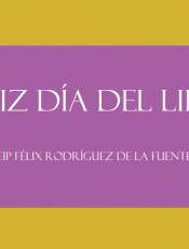 ¡FELIZ DÍA DEL LIBRO!