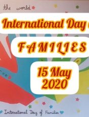 15May 2020 International Day of Families -A family Craft-