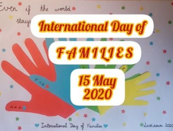 15May 2020 International Day of Families -A family Craft-