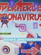 PAISAJE DE APRENDIZAJE SUPERHÉROES Y SUPERHEROÍNAS COVID 19