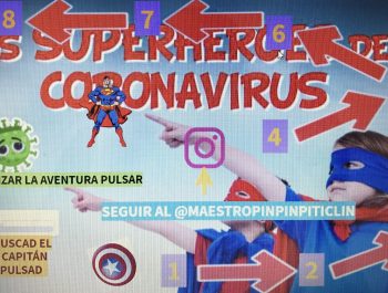 PAISAJE DE APRENDIZAJE SUPERHÉROES Y SUPERHEROÍNAS COVID 19
