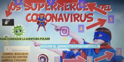 PAISAJE DE APRENDIZAJE SUPERHÉROES Y SUPERHEROÍNAS COVID 19