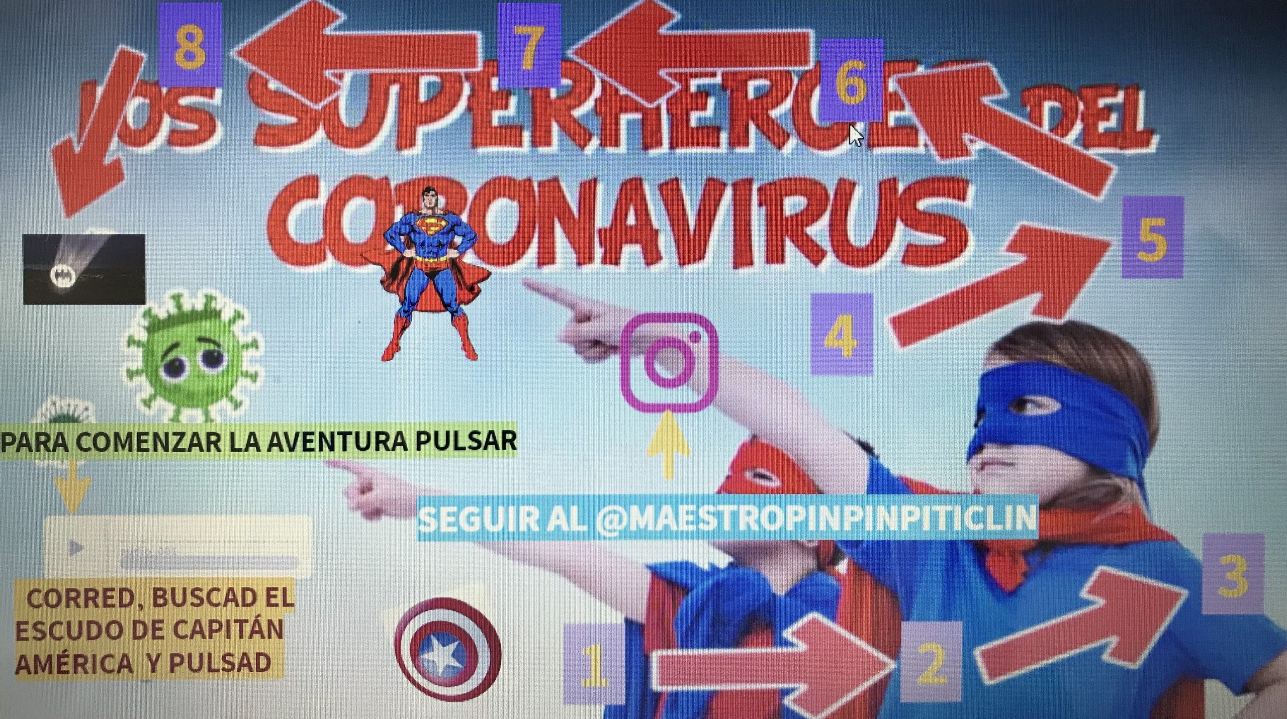PAISAJE DE APRENDIZAJE SUPERHÉROES Y SUPERHEROÍNAS COVID 19