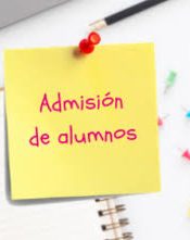 Proceso de admisión (periodo ordinario y extraordinario)