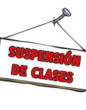 SE SUSPENDEN LAS CLASES PRESENCIALES HASTA EL LUNES 18 DE ENERO
