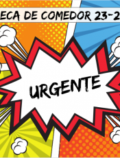 CAMBIOS EN LA BECA DE COMEDOR DE CARA AL CURSO 2023-2024
