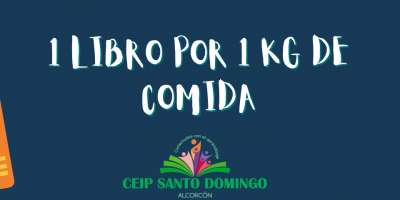 INTERCAMBIO SOLIDARIO: 1 LIBRO X 1KG DE COMIDA.