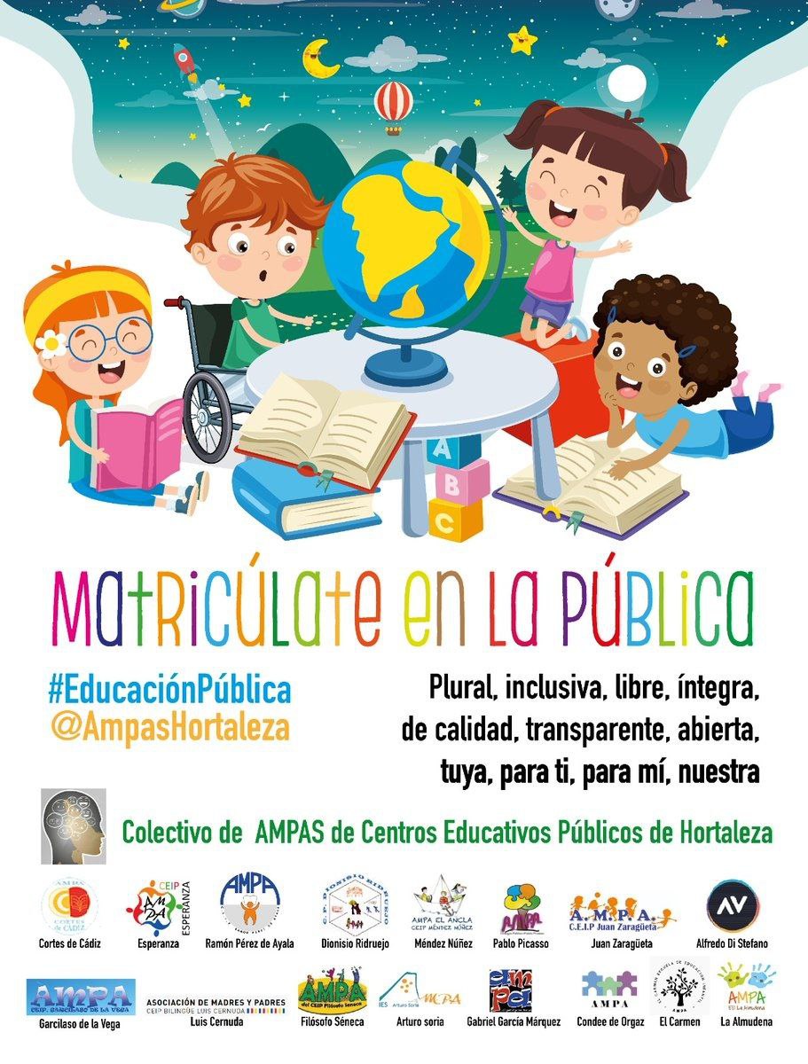 Matricúlate en la Pública