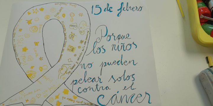 Día del niño con Cáncer. 15 de febrero.