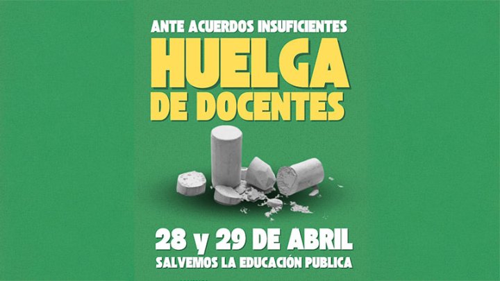 Huelga docentes