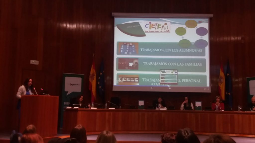 Especialista en Audición y Lenguaje en congreso de Logopedia