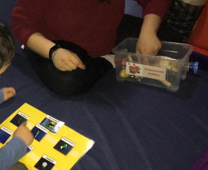 Foto de material para la elección de espacios