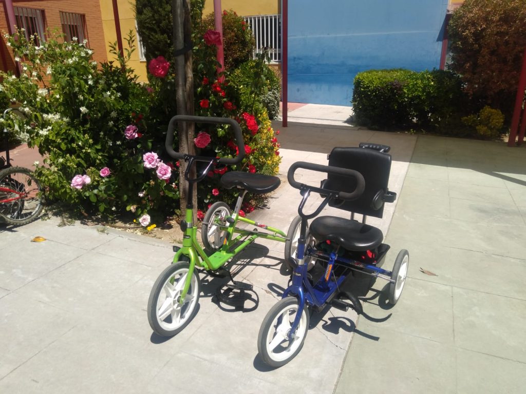 Foto de bicicletas adaptadas