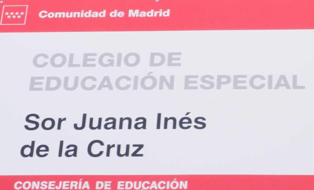 Placa identificativa del centro