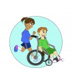 Logotipo jornadas deportivas inclusivas