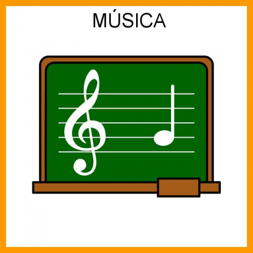 Pictograma aula de música