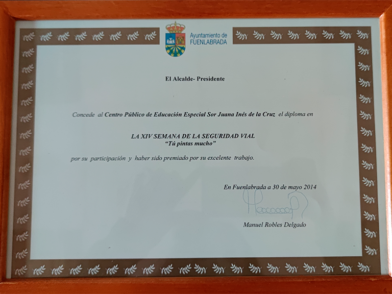 Diploma "Tú pintas mucho"