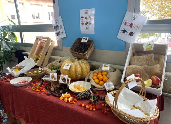 Mesa de otoño