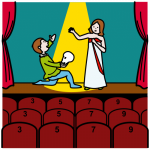 pictograma teatro