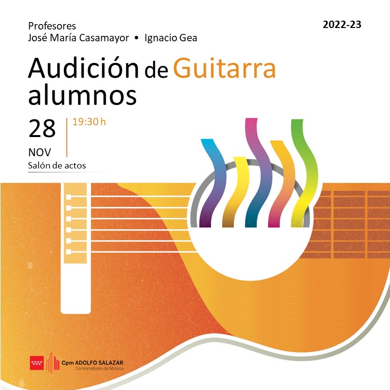 Concierto de alumnos de Guitarra