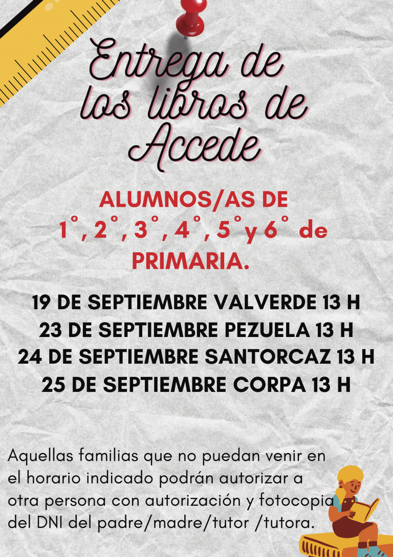 Entrega de libros Plan Accede 2025-2026