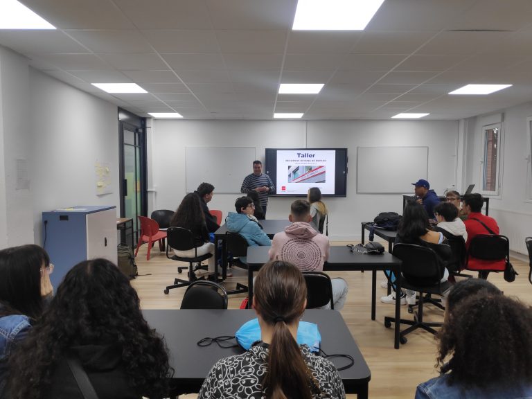 Taller emprendimiento Oficina de empleo y garantía juvenil (SEPE) – Ies Los Castillos (Alcorcón)