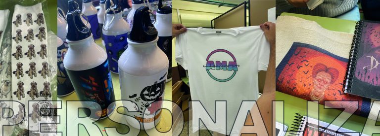 PERSONALIZACIÓN DE PRODUCTOS GRÁFICOS