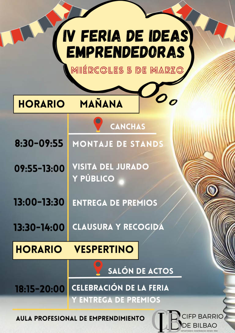 IV Feria de Ideas Emprendedoras Barrio de Bilbao