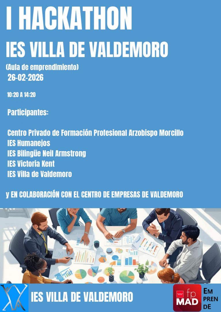 I HACKATHON IES VILLA DE VALDEMORO