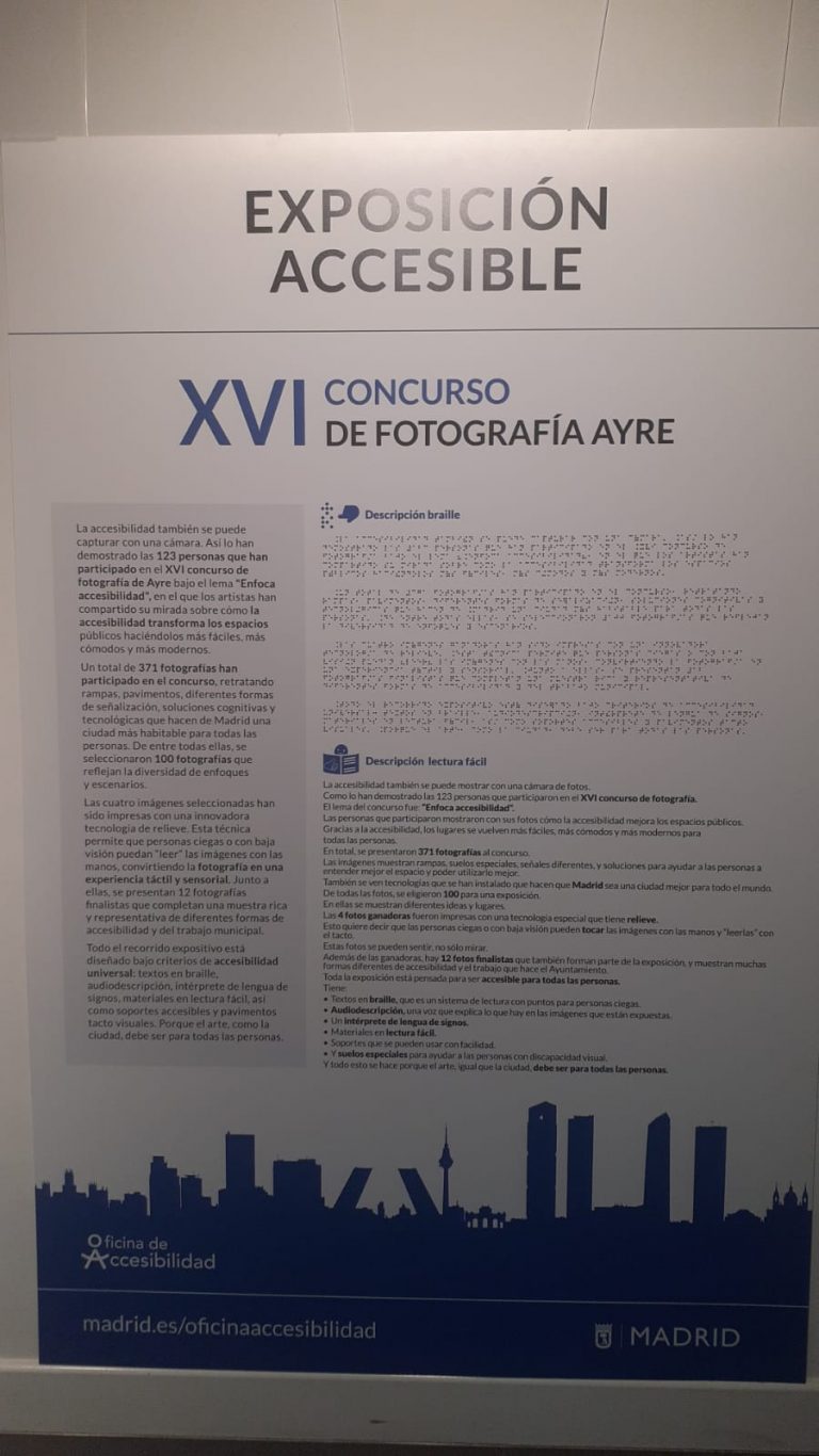 EXPOSICIÓN TIFLOLÓGICO (BRAILLE). IES Ciudad de Jaén.