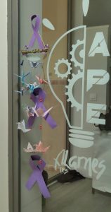 Actividad del Día Mundial contra el Cáncer en el IES Alarnes