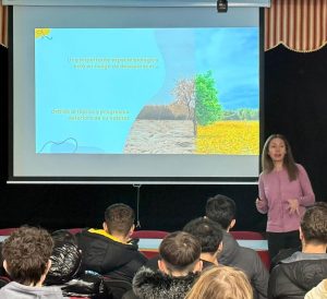 Actividad de SIGAUS con alumnado del IES Alarnes