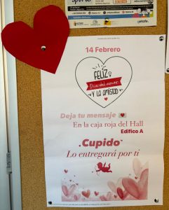 Mensajes de amistad, amor y admiración en el IES Alarnes