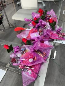 Participación del alumnado en la actividad de San Valentín