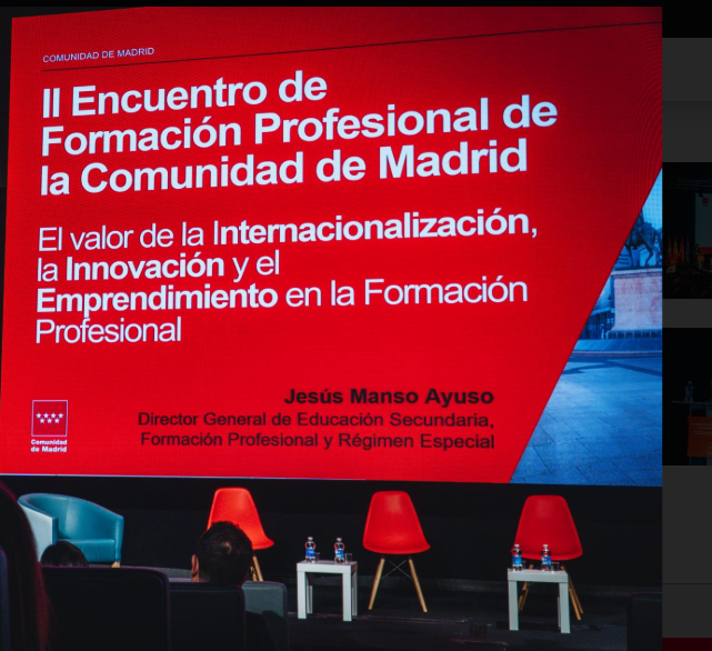 II Encuentro de FP de la Comunidad de Madrid . IES Ciudad de Jaén