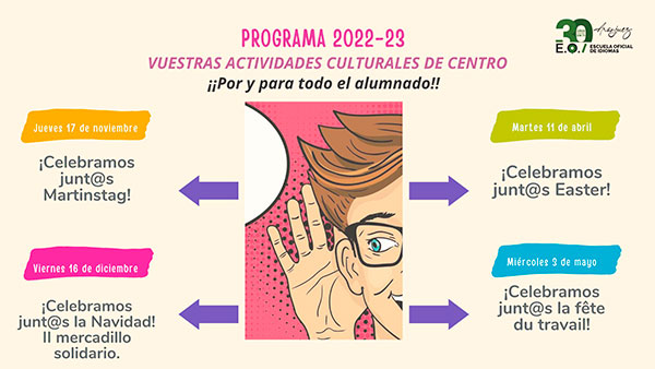 Programa de Actividades Culturales 2022-2023