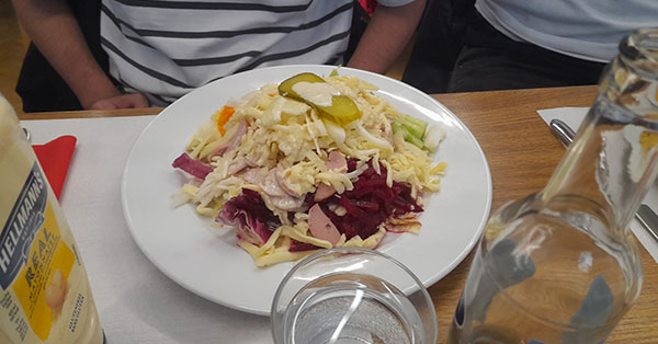 Plato típico en Suiza