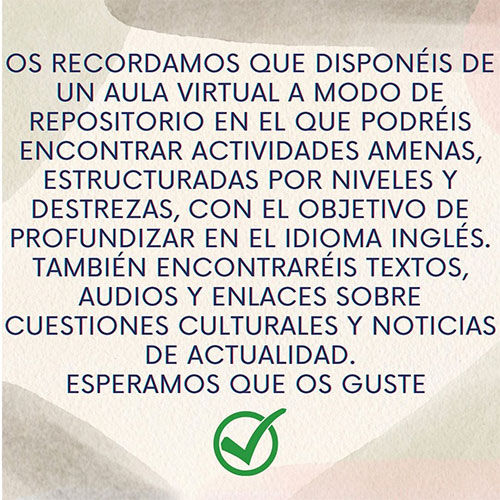 Aula Virtual Inglés