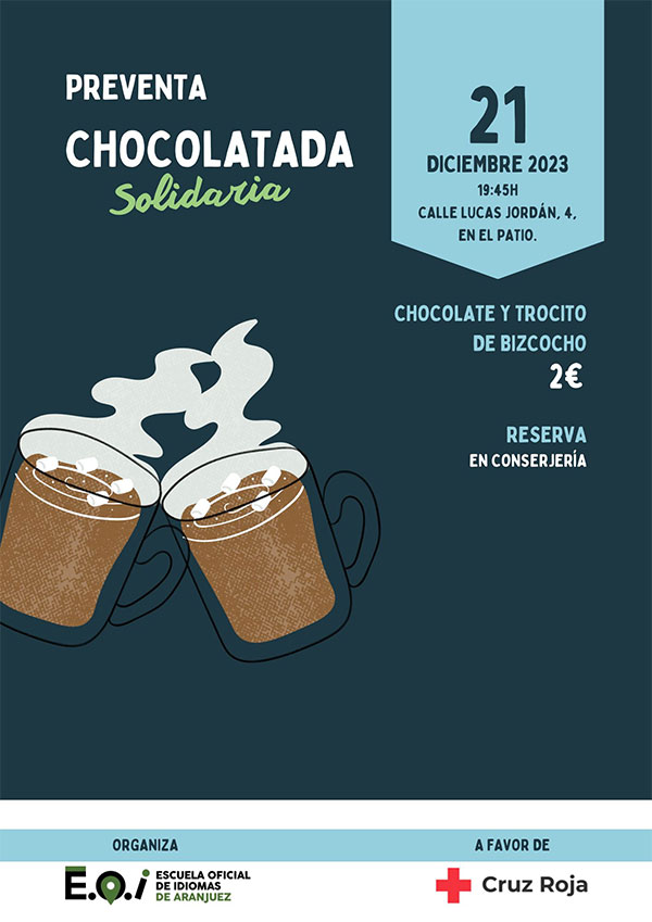 Chocolatada solidaria con 'Brioche'