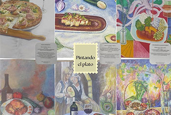 Exposición febrero 2024 Pintando el plato