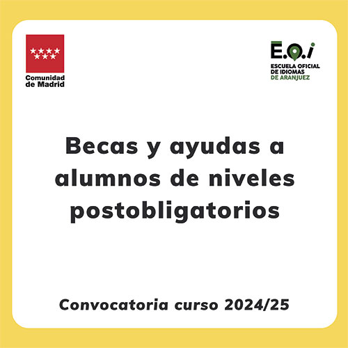Solicitud de Becas para el Curso 2024/25