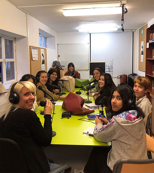 Podcast en la EOI de Aranjuez